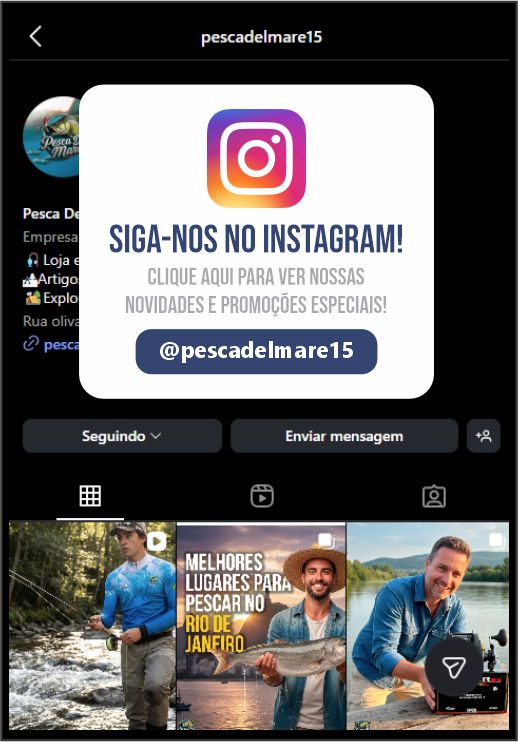 Siga Pesca Del Mare no Instagram